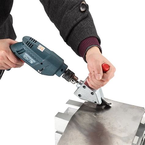 sheet metal nibbler drill attachment review|sheet metal nibbler screwfix.